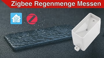 🌧️ Rain detected – DIY rain measurement with Zigbee! | #EdisTechlab