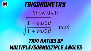 9 | Trigonometry | Trigonometric Ratios Of Multiple And Sub-multiple Angles - Worked Out Problems