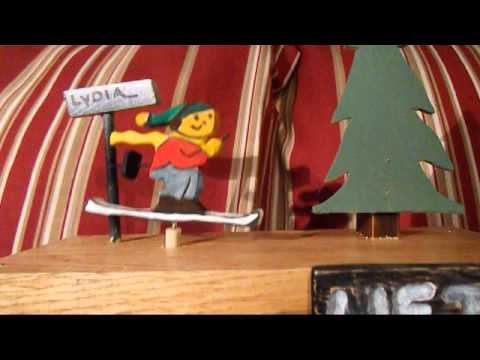 AUTOMATA MECHANICAL WOOD TOY - YouTube