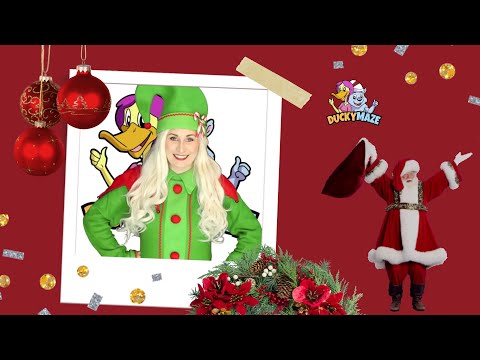 sparkle-the-elf-presenting-duckymaze-|-shop-kitchen-accessories-#holidayseasons-#santa-#northpole