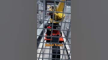 🚀 Optimizing Robotic Motion with High-Precision Tracks!#track #robottrack #rail #railsystem #robot