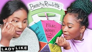 Freddie and Friends Try Luxury Makeup Looks With A Makeup Artist • Beauty Roulette • Ladylike