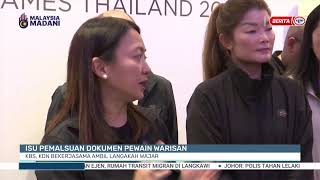 20 NOV 2025 - BTH- ISU PEMALSUAN DOKUMEN PEMAIN WARISAN KBS, KDN BEKERJASAMA AMBIL LANGKAH WAJAR