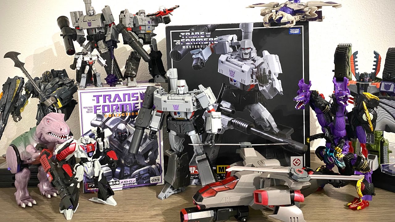 Videorece ITA: I Migliori Megatron di Sempre ( Transformers G1 Generations Masterpiece Beast Wars )