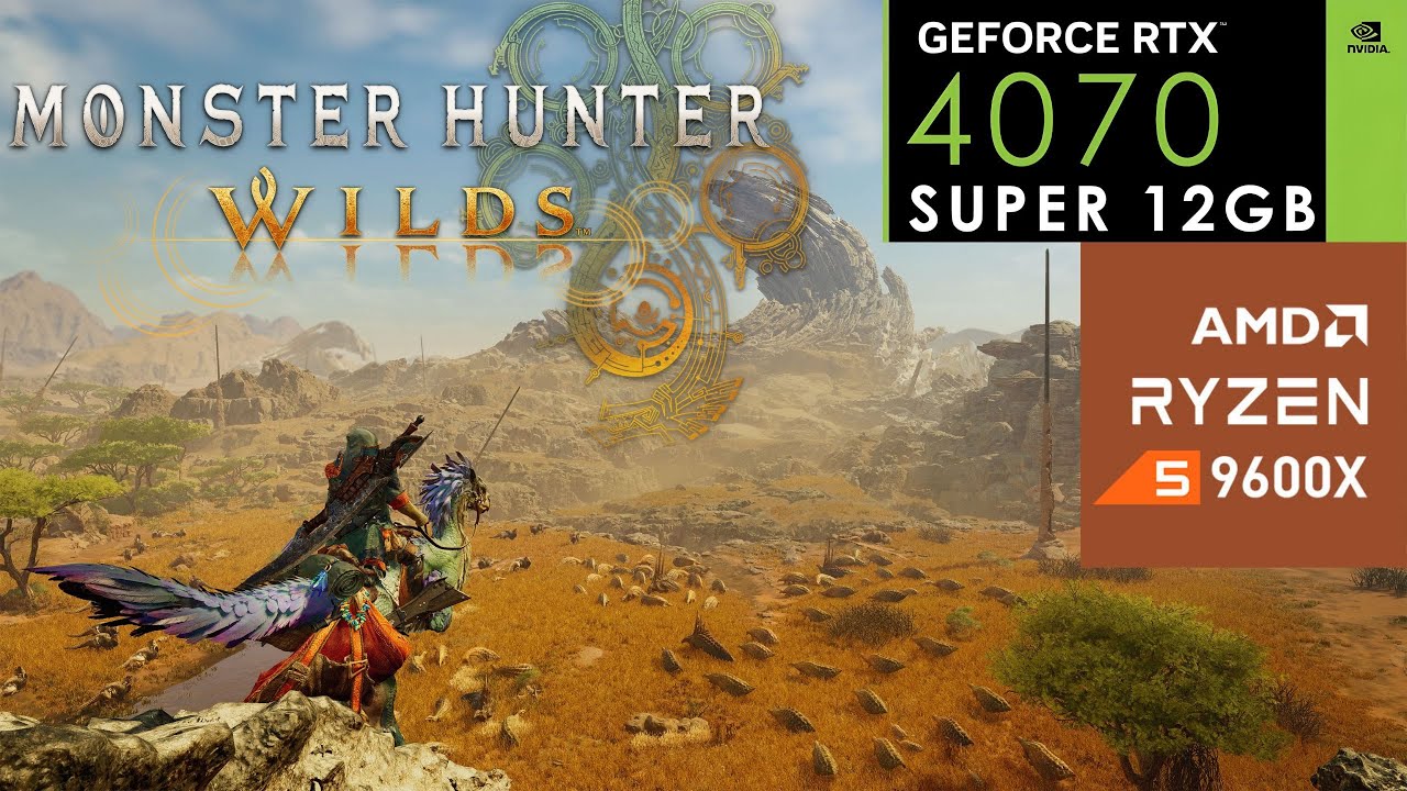Monster Hunter Wilds Benchmark | RTX 4070 Super + Ryzen 5 9600X