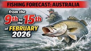 FISHING FORECAST in Australia from 9 February to 15 February 2026: Drop Everything and Go Fishing!