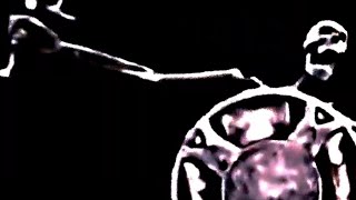 Skeleton Banging Shield But It's Serious