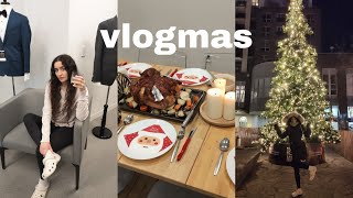 VLOGMAS 3 -Holidays, Laser Appointment, Yorkville, Starbucks, Xmas Dinner, Going to Tailor