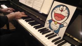 Doraemon Theme Song - Doraemon no Uta, for Piano Solo「ドラえもんのうた」ピアノ