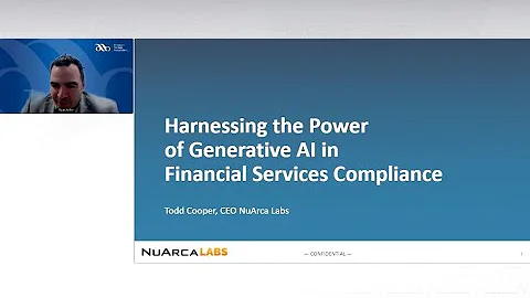 Harnessing the Power of Generative AI in Financial Services Compliance