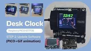 STEP2:Software Deskclock  ST7735 rp2040 clock#short #shortvideo #rp2040#SMART#clock สร้าง นาฬิกา screenshot 5