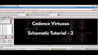 Cadence Schematic Tutorial - 2 | Transient, AC & HB simulations | waveforms
