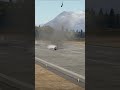 Fighter Jet Drifts Like a Car on Runway!