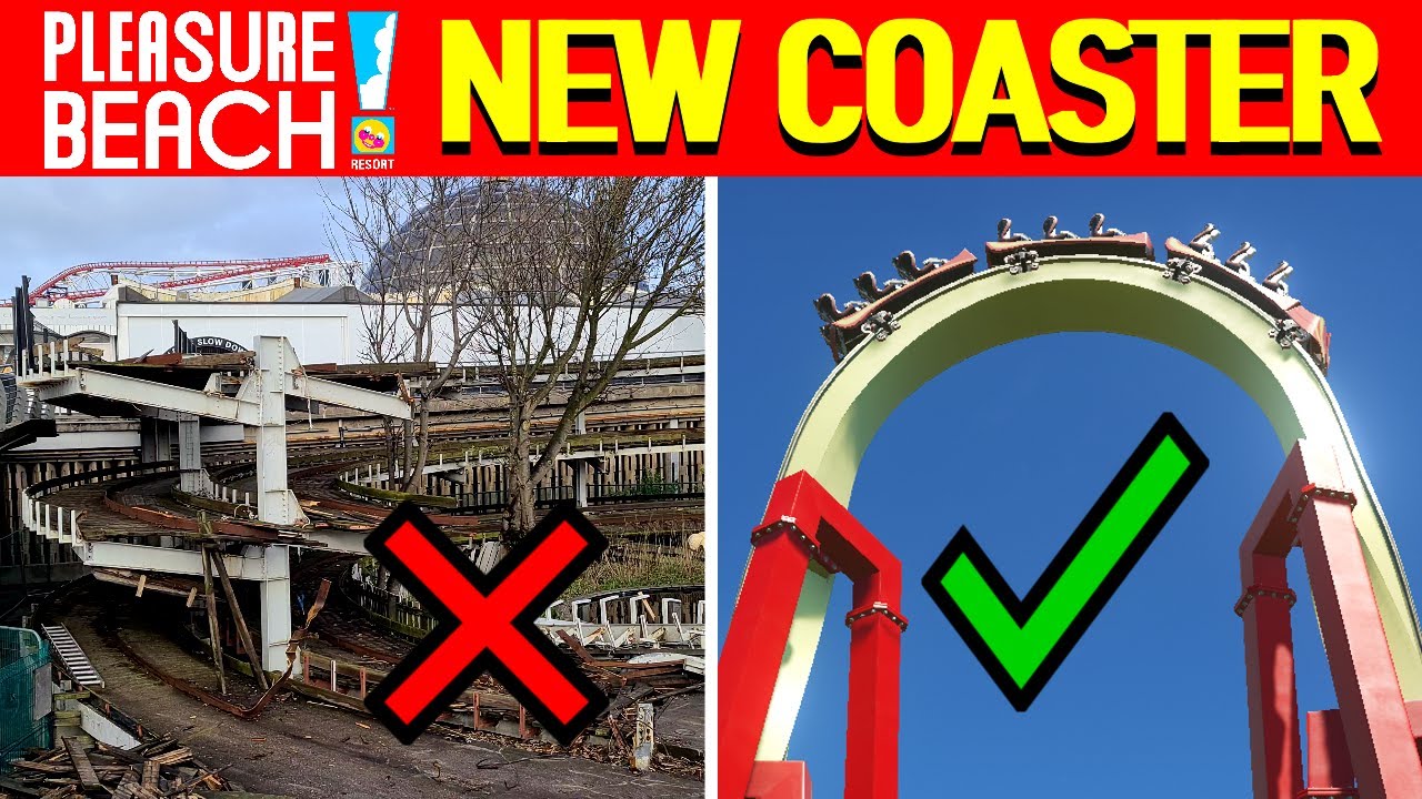 HUGE NEW COASTER at Blackpool Pleasure Beach (Concept)