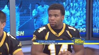Dr. Gary Olson with Sports Rush, Commack Cougars