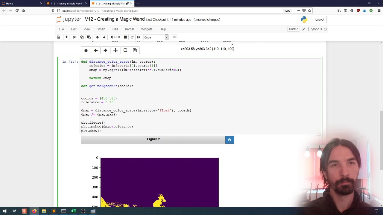 Image processing (12) | Image Information | Creating a Magic Wand - YouTube