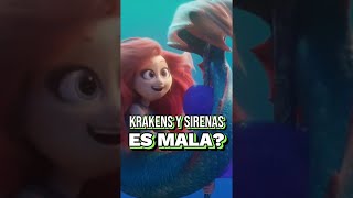 KRAKENS y SIRENAS es MALA? 🧜‍♀️ #DreamWorks #shorts