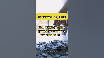 How Puzzle Games Enhance Problem Solving Skills and Spatial Reasoning: Research Insights! #shorts