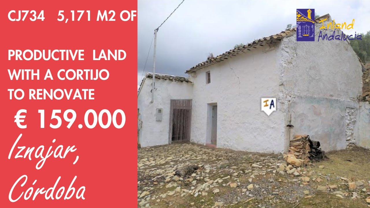 5,171m2 of Productive Land with a Cortijo Property for sale in Spain