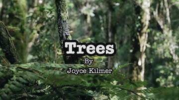 Classic Poems: Trees by Joyce Kilmer
