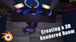 Using Sims CC To Create a 3D Rendered Room In Blender | #HowTo