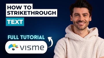 How to Strikethrough Text on Visme [2025 Guide]