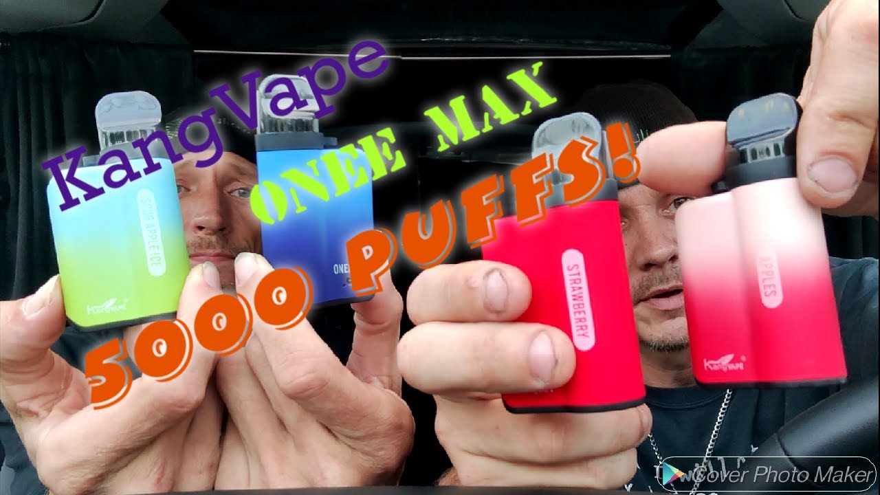 Reviewing Kang Vapes ONEE MAX 5000 Puff disposable nic salt vape YouTube