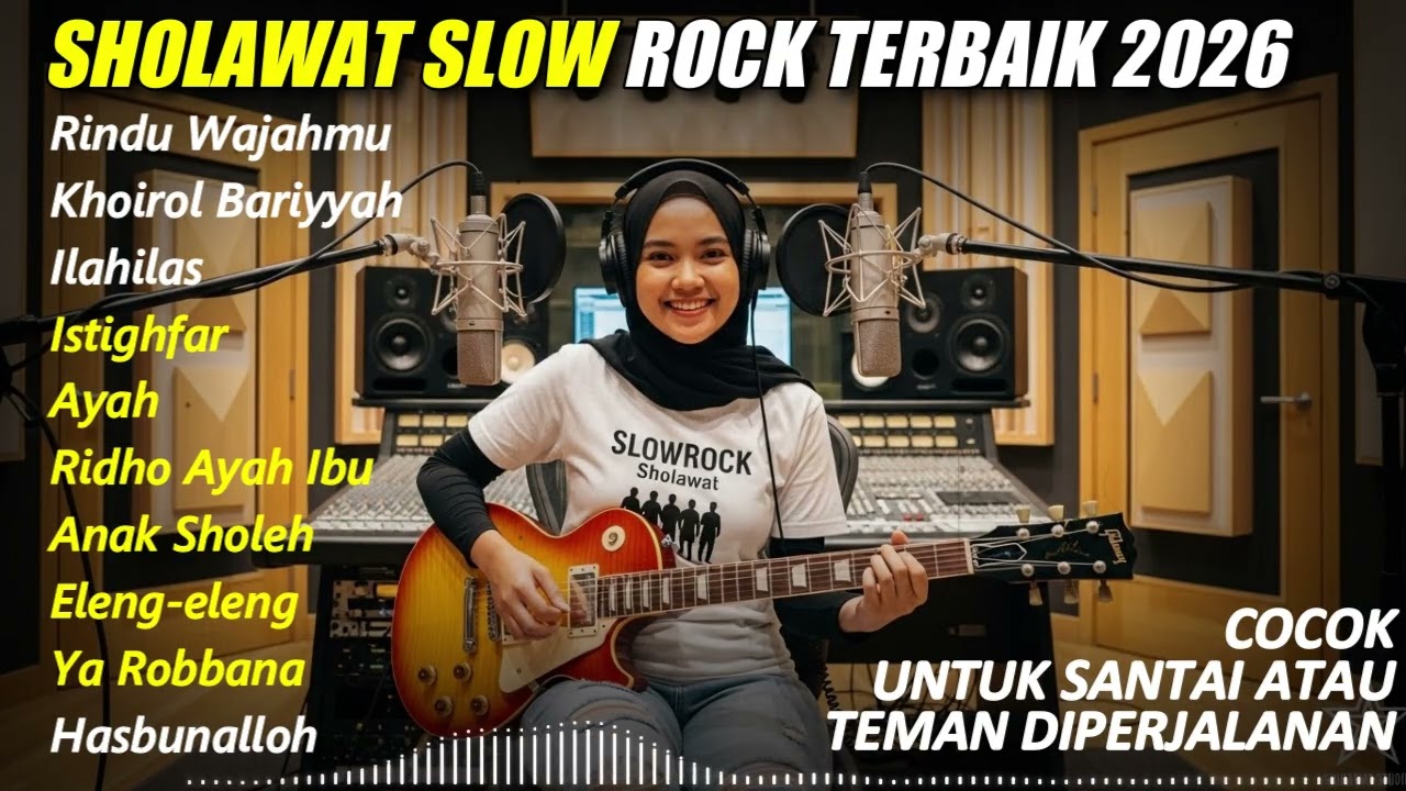 Kumpulan Sholawat Modern Slow Rock  - Album Terbaru & Terbaik 2026 Bikin Hati Tenang
