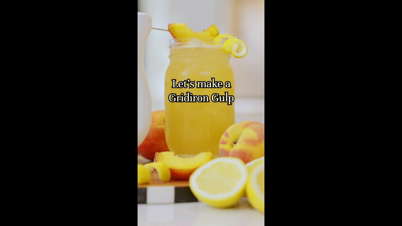 The Gridiron Gulp is a Touchdown in a Glass