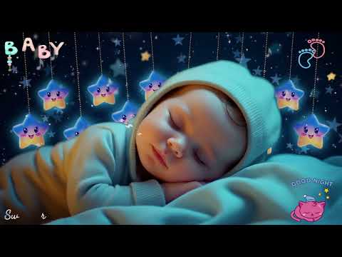 Baby Sleep Music 🎵 Mozart & Brahms Lullabies | Help Your Baby Sleep Instantly in Just 3 Minutes