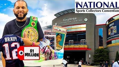 MILLIONS in Memorabilia ~GAME WORN from Tom Brady, Michael Jordan +More AT 2023 National Card Show!🔥