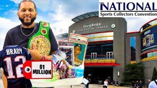 MILLIONS in Memorabilia ~GAME WORN from Tom Brady, Michael Jordan +More AT 2023 National Card Show!🔥