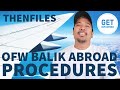 GUIDELINES FOR OFW BALIK ABROAD (SAUDI) - Step by Step Procedures For Easy Travel
