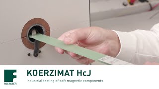 KOERZIMAT HcJ - Industrial testing of soft magnetic components screenshot 5