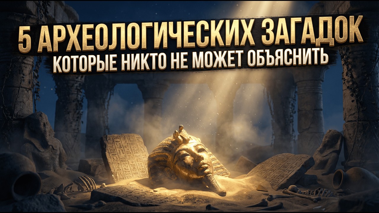 5 археологических тайн, которые наука до сих пор не объяснила