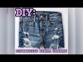 DIY: How to Distress Denim Shorts