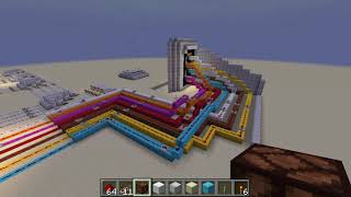 [Minecraft] Seven Segment Decoder Circuit Attempt