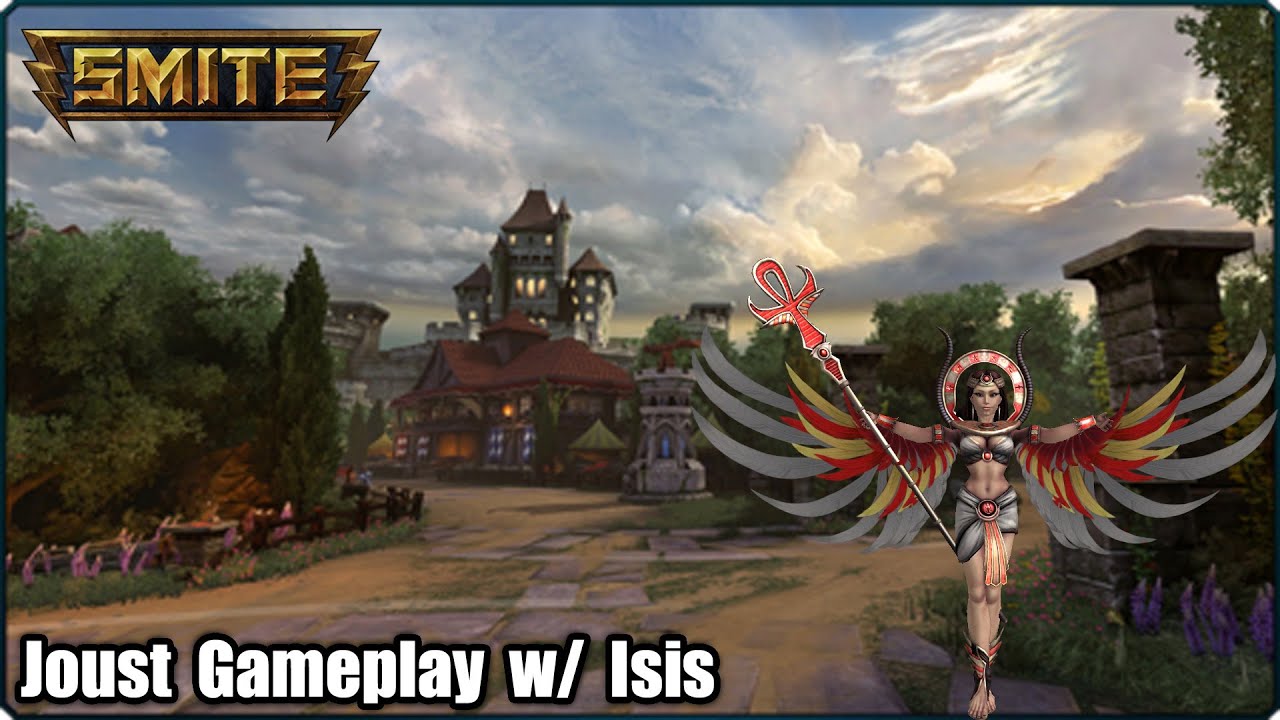 SMITE: Joust Gameplay w/ Isis "The Shadow Skin"