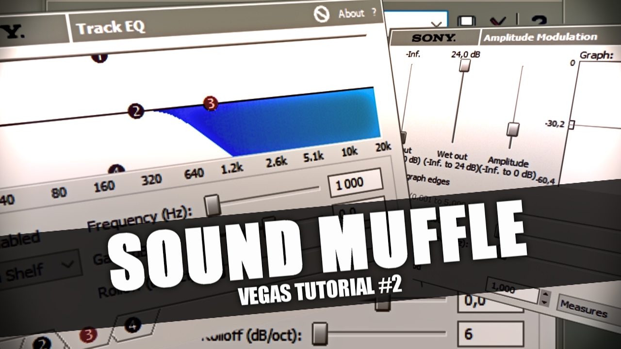 Under Water Sound Effect (Muffle Audio) Sony Vegas Tutorial 2 YouTube