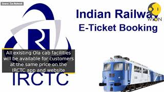 Now, book an Ola from IRCTC mobile app and website screenshot 3