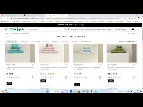 🎬 Video con opiniones sobre Toallas El Corte Inglés