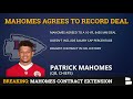 Chiefs News: Patrick Mahomes Signs Record-Breaking 10 Year, $503 Million Contract Extension With KC