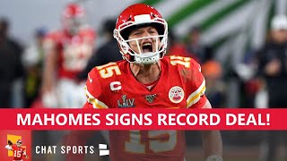 Chiefs News: Patrick Mahomes Signs Record-Breaking 10 Year, $503 Million Contract Extension With KC
