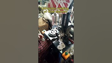 Filter element welding