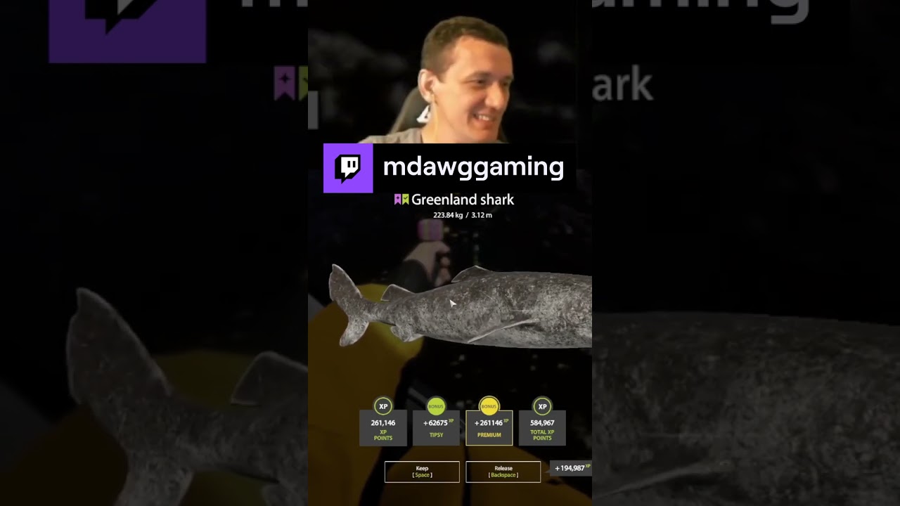 Personal Best Greenland Shark On Norwegian Sea | mdawggaming on 