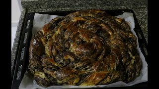 zeytinli açma (olive pie)