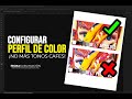 Perfil de color para sublimación | Configuración en Photoshop