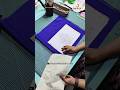 smart tracing method for blouse sleeves #onlineclasses #fabricpainting #tracing #tips