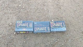 Σύγκριση - Explosive 1 vs. Explosive 2 vs. Explosive 3