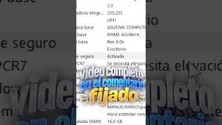 ✅ ERROR VAN: UEFI Secure boot enabled / Firmware TPM 2.0 enabled *SOLUCIÓN*